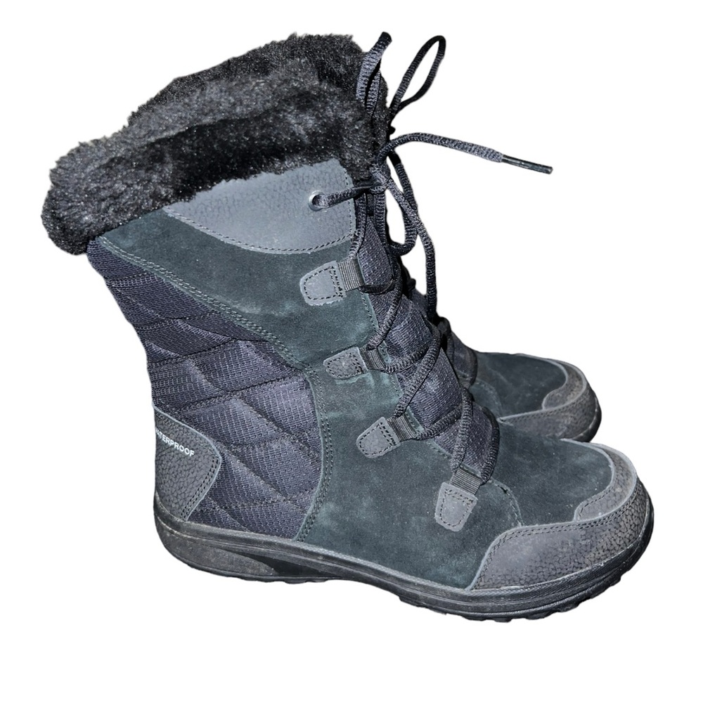 Columbia Women's Ice Madien II Black Winter Boots US9